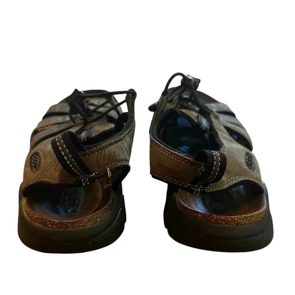 Keen Brown Leather Waterproof Sport Sandals Men's 9